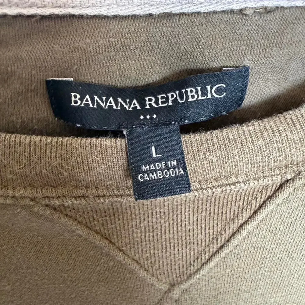 Banana republic long sleeve crewneck